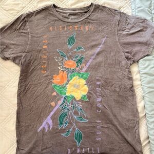 O'Neill Oversized Floral Graphic Tee